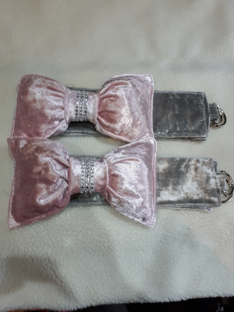 Pola Bow Velvet Diamante Chain Dress main image 0