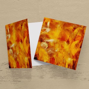 Autumn Leaves Blank Greetings Card Nature Photography Card Plant Card Flower Card Greeting Card UK Any Occasion image 10