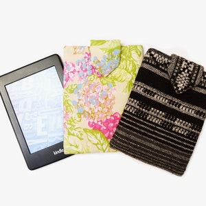 KINDLE HÜLLE Schnittmuster mit Video-Anleitung / PDF Download Anleitung deutsch nähen Kindle Tasche Sleeve Cover ereader Paper White Nähidee Bild 4