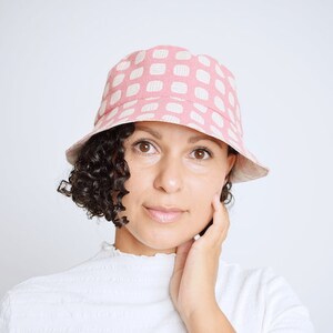 BUCKET HAT Schnittmuster mit Video-Anleitung / nähen Hut Sommerhut Regenhut Wendehut Fischerhut Fischermütze Männer Frauen Erwachsene image 3