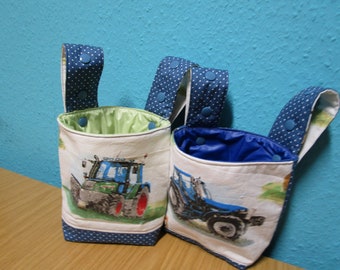 Handlebar bag, bicycle bag, children's bag, tractor balance bike