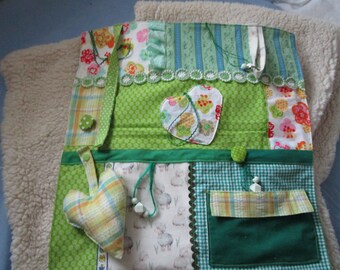 Nest blanket, dementia blanket, sensory blanket, and motor skills blanket