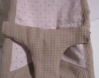 Wippenbezug, Bezug, Türsteher, Baby Q,  Baby Hüpfburg in beige und rosa