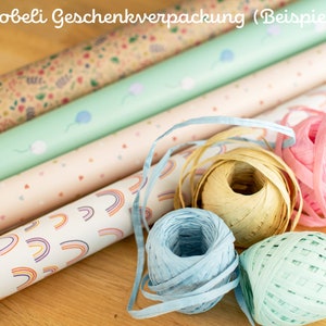 Kuschelkissen Schlafschaf Bobeli mit Namen Dunkelblau mit Sternchen 56 SCHAFKIND Bild 9