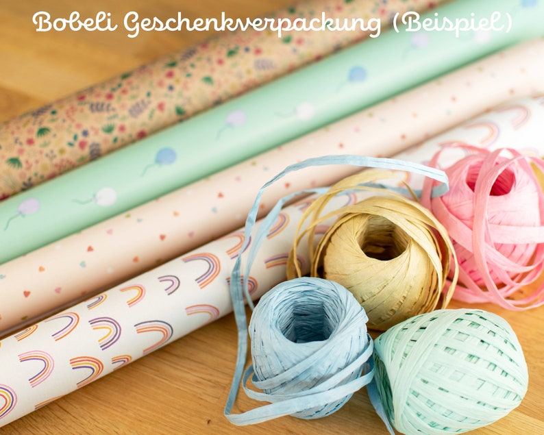 Kuschelkissen Schlafschaf Bobeli mit Namen Dunkelblau mit Sternchen 56 SCHAFKIND Bild 9