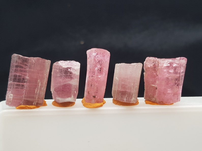 110.5 Carat Natural BiColor Tourmaline Crystals 110.5 Carat Natural BiColor Tourmaline Crystals