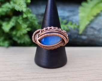 The "Morena" Opalite in Copper Ring