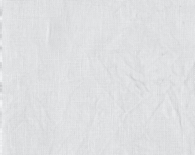 Silvery Star Hand-dyed Linen from Vintage NeedleArts cross stitch fabric cloth pale light gray grey no brown or blue tones 28 32 36 count