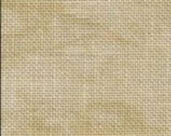 Zweigart Linen - Vintage Country Mocha Cross Stitch Fabric - available in 28, 32, 36 and 40 count