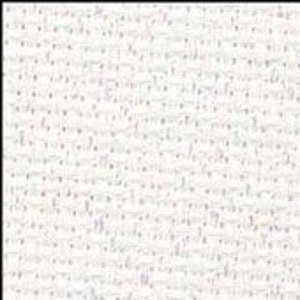 Zweigart Opalescent Aida - White Cross Stitch Fabric - available in 14/16/18/20 count