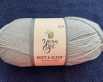 Yarn Bee Soft & Sleek Yarn (Viridescent) ~ super soft machine washable 100% low pill acrylic