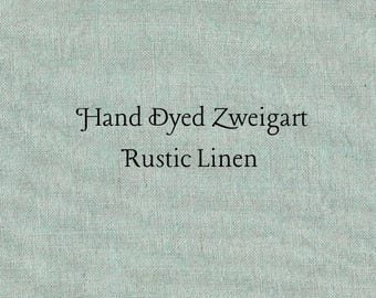 Bahama Mama Rustic Linen (FLN-58) ~ Hand Dyed Zweigart Cross Stitch Fabric