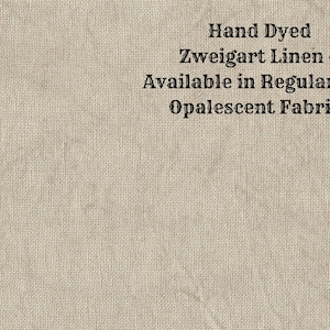 Driftwood Linen (LN-32) ~ Hand Dyed Zweigart Cross Stitch Fabric from Vintage NeedleArts - available in regular and opalescent linen