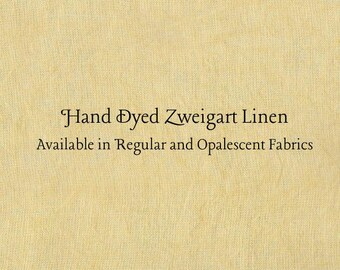 King's Gold Linen (LN-25) ~ Hand Dyed Zweigart Cross Stitch Fabric