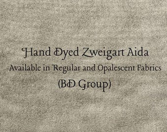 Cobblestone (Z-BDA-49) Hand Dyed Zweigart Cross Stitch Fabric