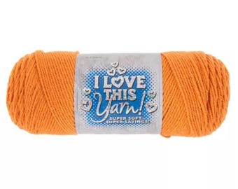 I Love This Yarn! (Desert Glaze) ~ super soft machine washable 100% acrylic