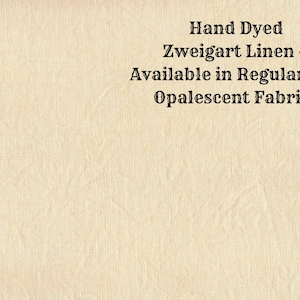 Sunflower Linen (LN-78) ~ Hand Dyed Zweigart Cross Stitch Fabric from Vintage NeedleArts - available in regular and opalescent linen