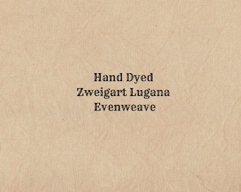 Rodeo Lugana Evenweave (LG-81) Hand Dyed Zweigart Cross Stitch Fabric