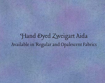 Berry Blast Aida (Z-BDA-15-29-77-PT) Hand Dyed Zweigart Cross Stitch Fabric