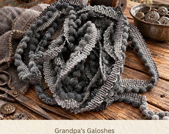 Grandpa's Galoshes Hand Dyed Mini Pom Pom Trim (MPP-31) ~ 2 continuous yards per package