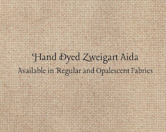 Portobello Aida (Z-BDA-101) Hand Dyed Zweigart Cross Stitch Fabric