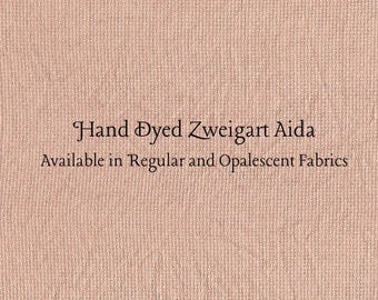 Copper Penny Aida (Z-DDA-110) Hand Dyed Zweigart Cross Stitch Fabric