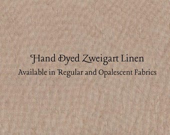 Gingerbread Linen (LN-99) ~ Hand Dyed Zweigart Cross Stitch Fabric