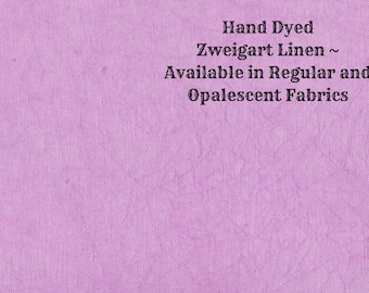 Violet Craze Linen (LN-86) ~ Hand Dyed Zweigart Cross Stitch Fabric from Vintage NeedleArts - available in regular and opalescent linen