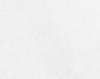 Wool Felt Blend (White) from National Nonwoven