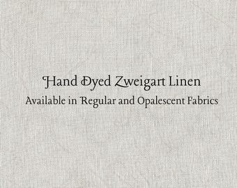 Taupe Linen (LN-57) ~ Hand Dyed Zweigart Cross Stitch Fabric