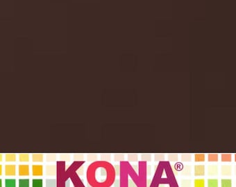 Kona Cotton Solid Fabric (Coffee) from Robert Kaufman Fabrics ~ 100% premium cotton for sewing/quilting