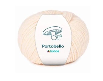 Portobello Yarn (Cream-04) ~ variegated cotton/acrylic/wool blend worsted weight