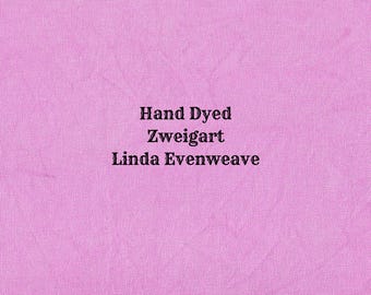 Berry-licious Linda Evenweave (LND-50) Hand Dyed Zweigart Cross Stitch Fabric