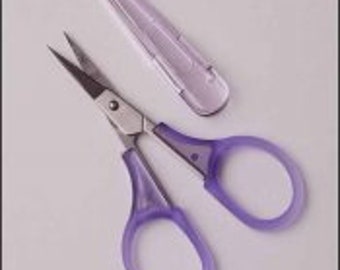 3 1/4" Lavender Cotton Candy Scissors