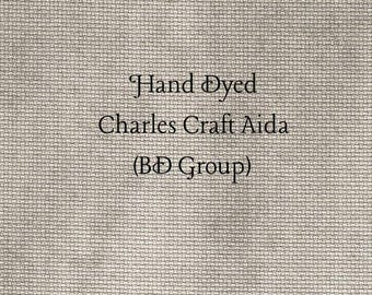 Driftwood Aida (CC-BDA-32) ~ Hand Dyed Charles Craft Cross Stitch Fabric