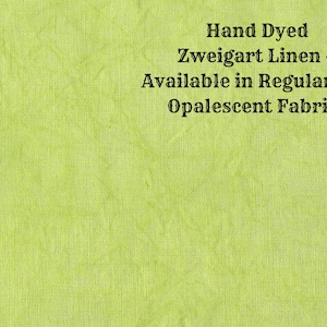 Gremlin Leinen (LN-27) ~ Handgefärbter Zweigart Kreuzstichstoff von Vintage NeedleArts - erhältlich in regulärem und opaleszierendem Leinen