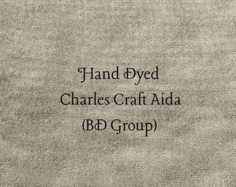 Cobblestone Aida (CC-BDA-49) ~ Hand Dyed Charles Craft Cross Stitch Fabric