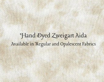 Buckwheat Aida (Z-DDA-89-22-PT) Hand Dyed Zweigart Cross Stitch Fabric
