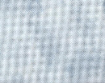 Bluebird Aida (Z-BDA-62-98-PT) Hand Dyed Zweigart Cross Stitch Fabric