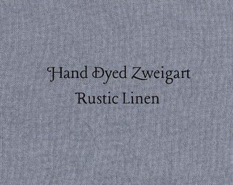 Moonlight Bay Rustic Linen (FLN-111) ~ Hand Dyed Zweigart Cross Stitch Fabric