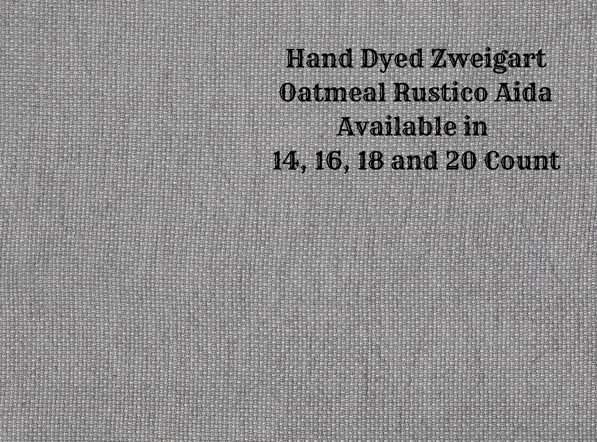 Zweigart Rustico Aida Oatmeal 14 count Zweigart Rustico Aida Oatmeal 14 count