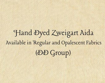 Gingersnap Aida (Z-DDA-2) Hand Dyed Zweigart Cross Stitch Fabric