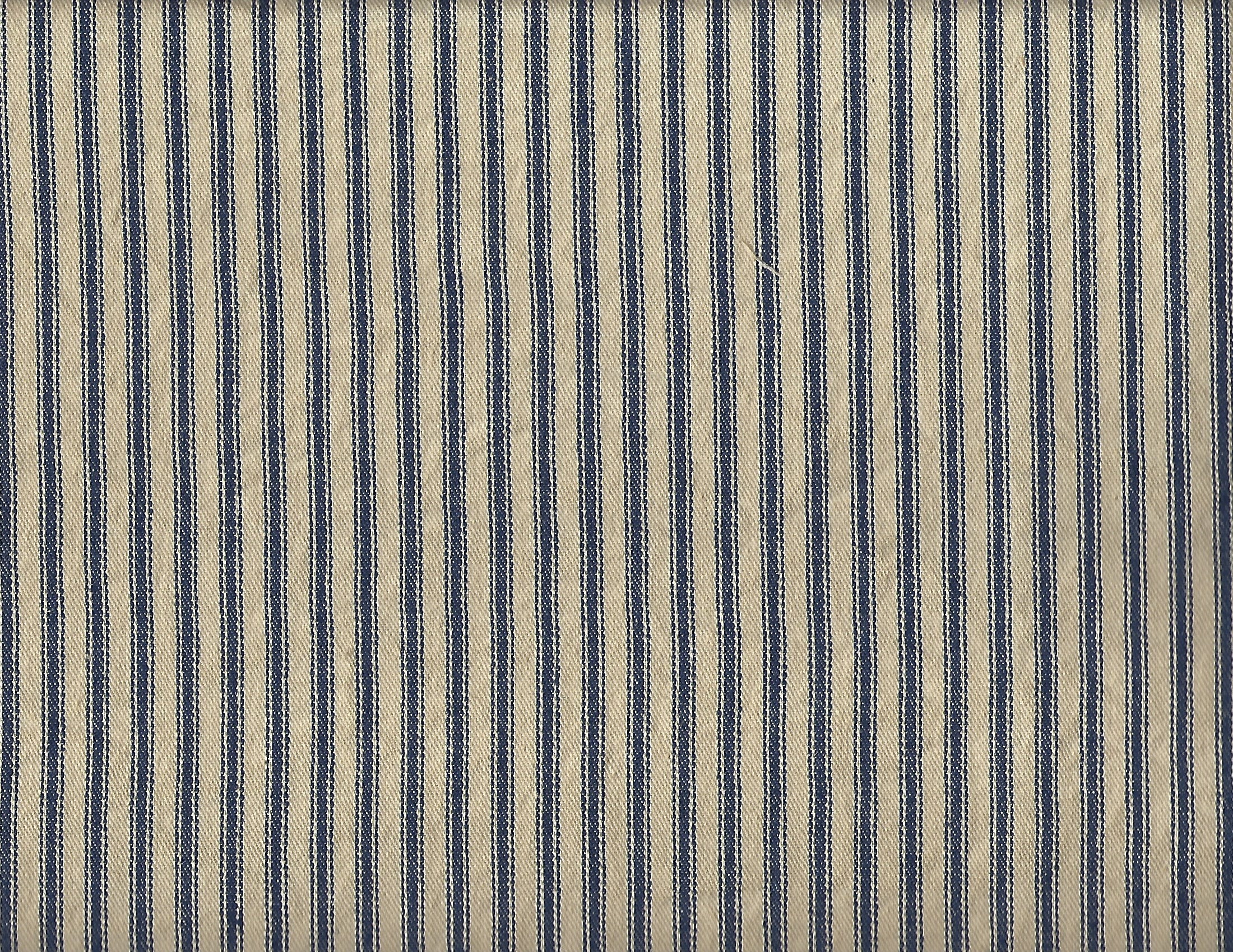 Waverly Pisa Ticking Stripe Woven Nickel, Medium Weight Linen Fabric, Home Decor Fabric