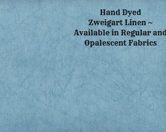 Bermuda Bay Linen (LN-108) ~ Hand Dyed Zweigart Cross Stitch Fabric from Vintage NeedleArts - available in regular and opal linen