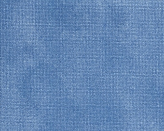 SHORT CUT - Liberty Blue (BD) Hand Dyed Zweigart Aida Cross Stitch Fabric from Vintage NeedleArts