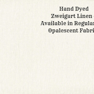 Crema Linen (LN-10) ~ Hand Dyed Zweigart Cross Stitch Fabric from Vintage NeedleArts - available in regular and opalescent linen