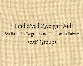 Harvest Gold Aida (Z-DDA-100) Hand Dyed Zweigart Cross Stitch Fabric