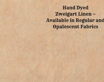 Sweet Potato Linen (LN-20) ~ Hand Dyed Zweigart Cross Stitch Fabric from Vintage NeedleArts - available in regular and opalescent linen