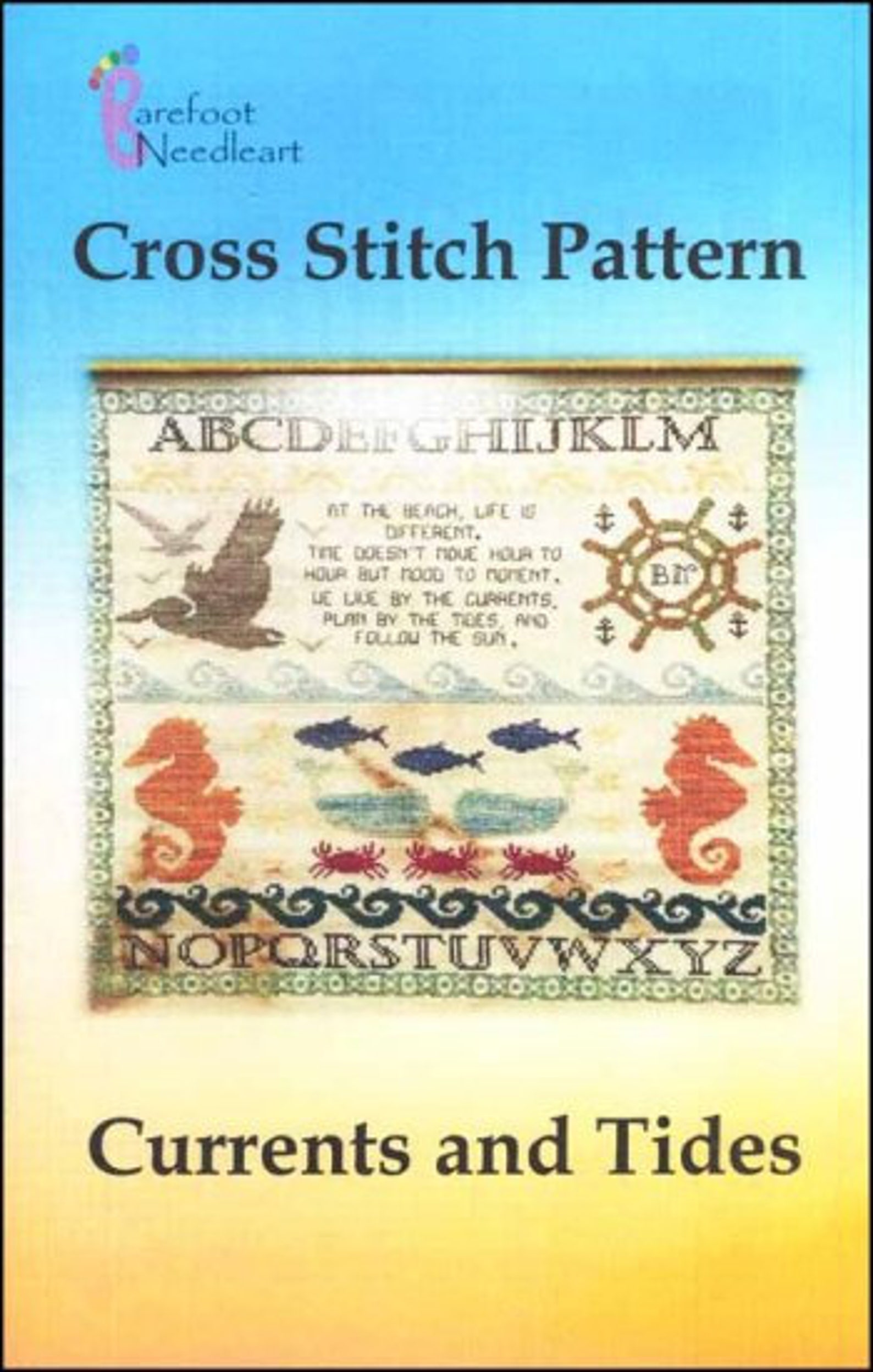 CLEARANCE Currents and Tides by Barefoot Needleart Cross Stitch Chart