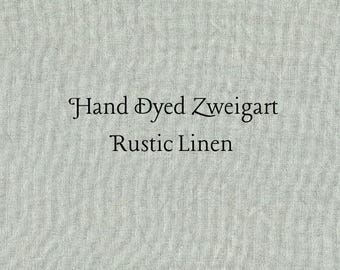 Beach Glass Rustic Linen (FLN-21) ~ Hand Dyed Zweigart Cross Stitch Fabric